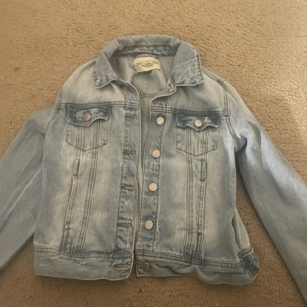 Ashley Taylor Blue Jean Jacket Classic Denim Style